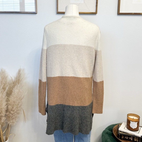 Madewell Wool/Alpaca Colour Block Cardigan - Picture 6 of 11